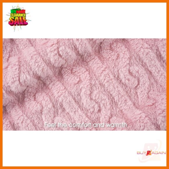 Soft Fleece Pajama Set Women's Warm Plush Sleepwear Loungewear - Picture 8 of 8